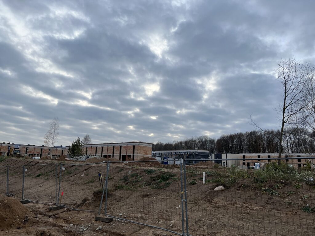 MO Garden 1 etapas (sublokuoti namai) (Mozūriškių g. 188, 200, 202, 204, 206, 208, 210, 212, 222, 224, 226, 228) - Row housing - construction photos