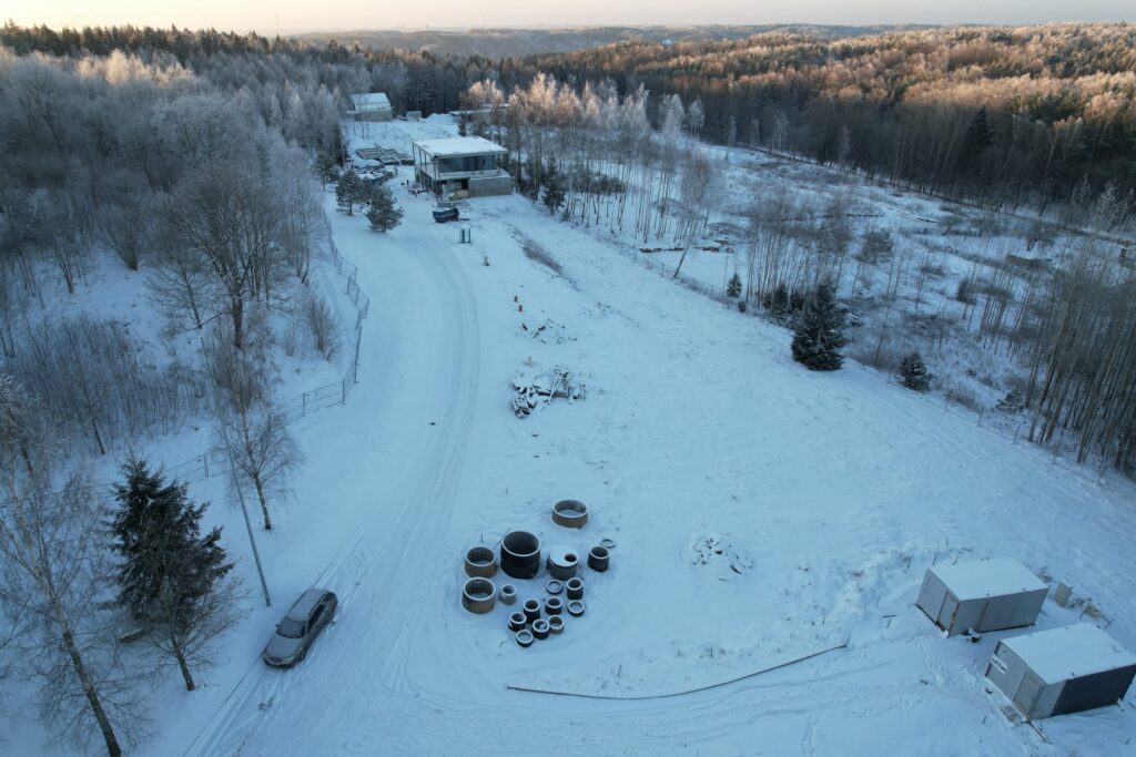 Ro16 (S. Lozoraičio g. 17A, 15C, 15B, 15, 23, 25, 25B, 25D) - Private house community - construction photos