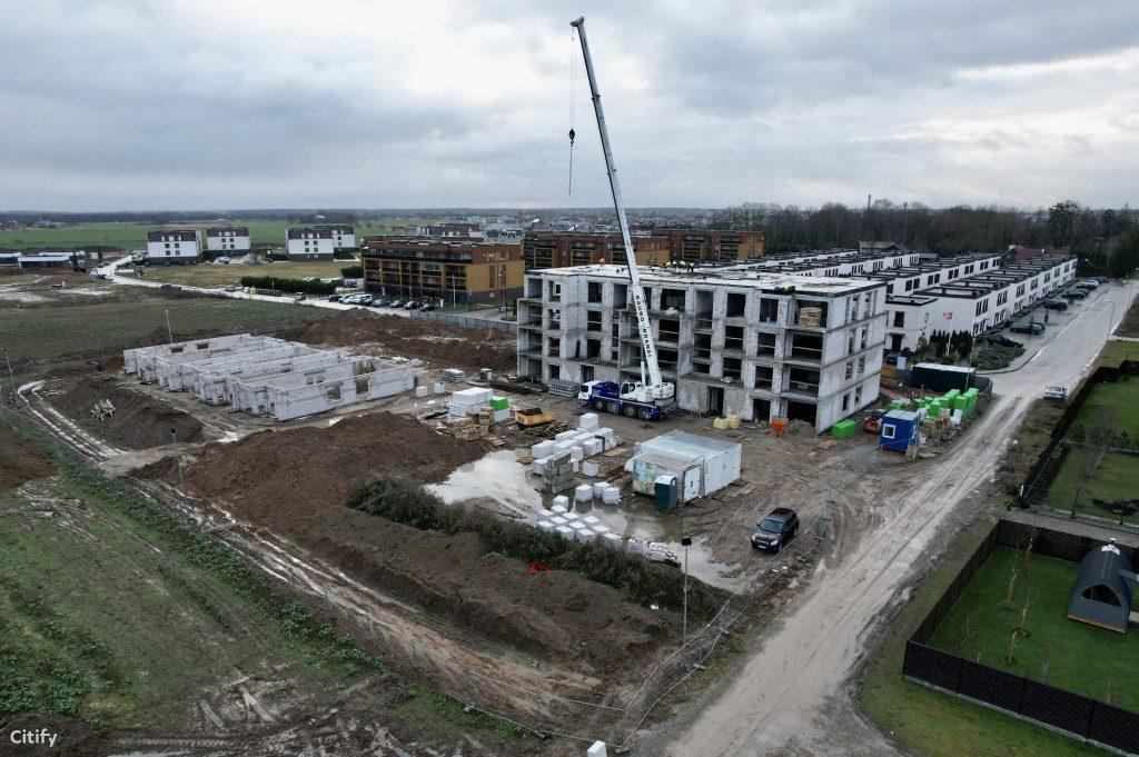 Namučiai 1 etapas (A, B namai) (Versmės g. 24) - Multi apartment - construction photos