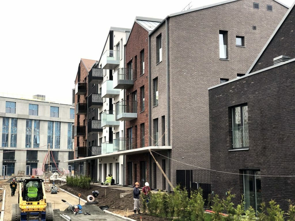 PAUPYS 3 etapas (Aukštaičių g. 12) - Multi apartment - construction photos