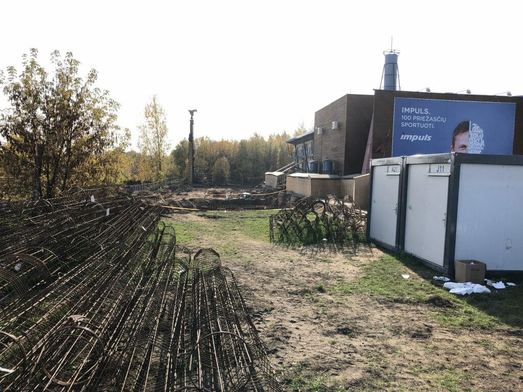 Paukščių takas 1 etapas (Ozo g. 41) - Multi apartment - construction photos