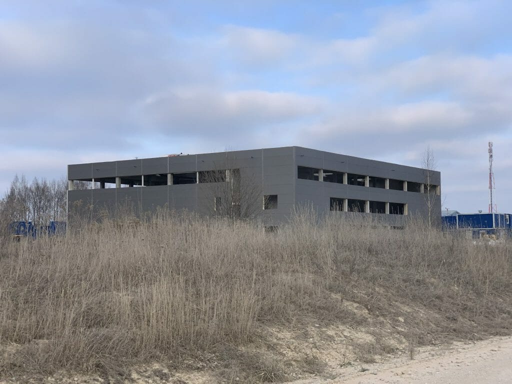 "GOTAS" administracinis (Nesvyžiaus g. 8) - Office center - construction photos