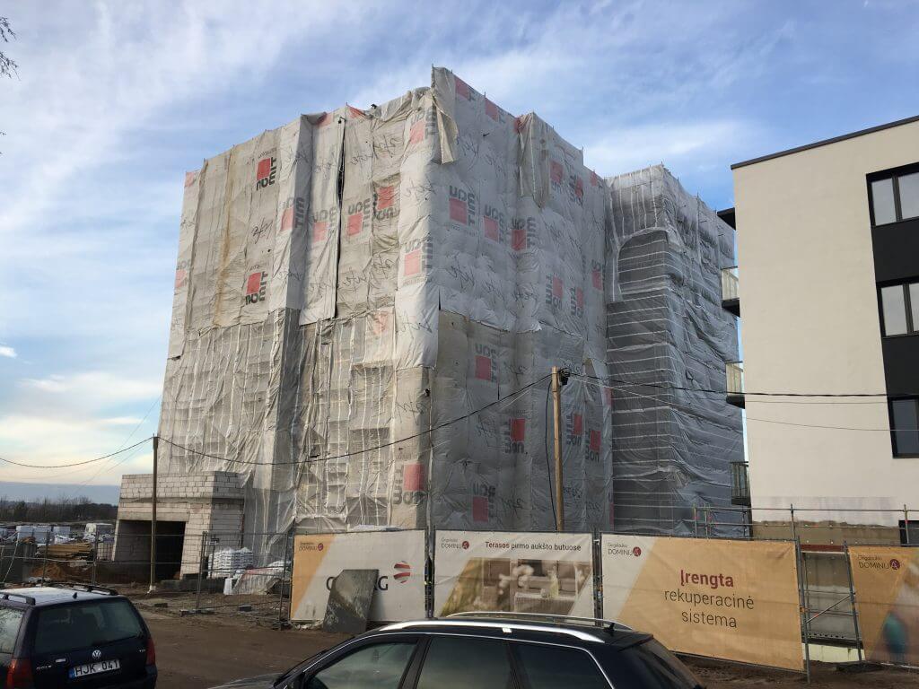 Grigalaukio dominija 2 etapas (Budiniškių g. 1) - Daugiabutis - statybų nuotraukos