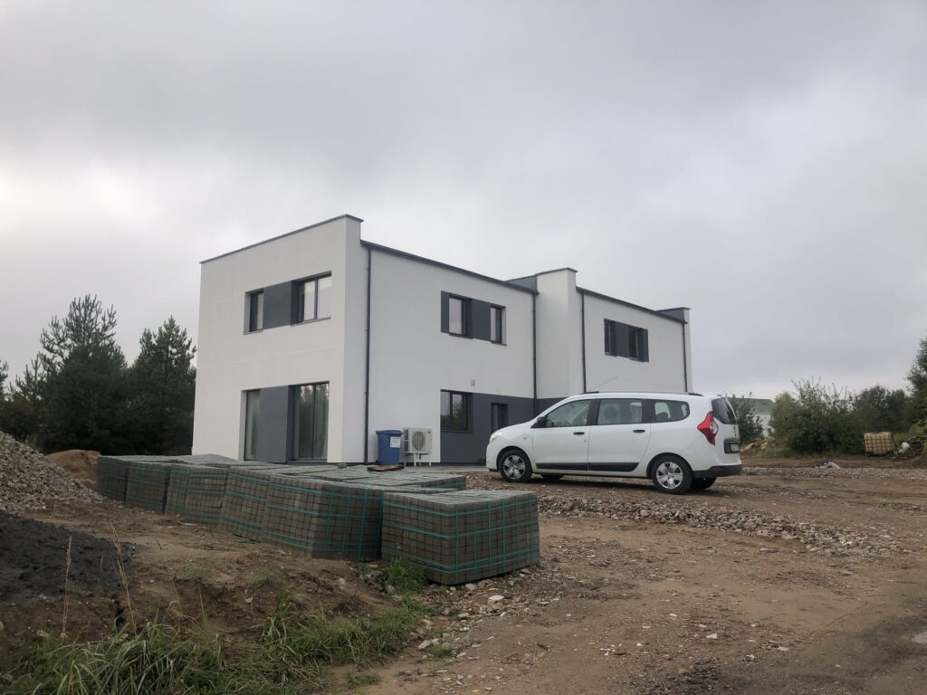 Degučių g. 15 (Degučių g. 15) - Row housing - construction photos