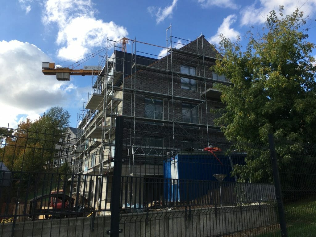 Andrum renesansas (Kreivasis skg. 4) - Multi apartment - construction photos