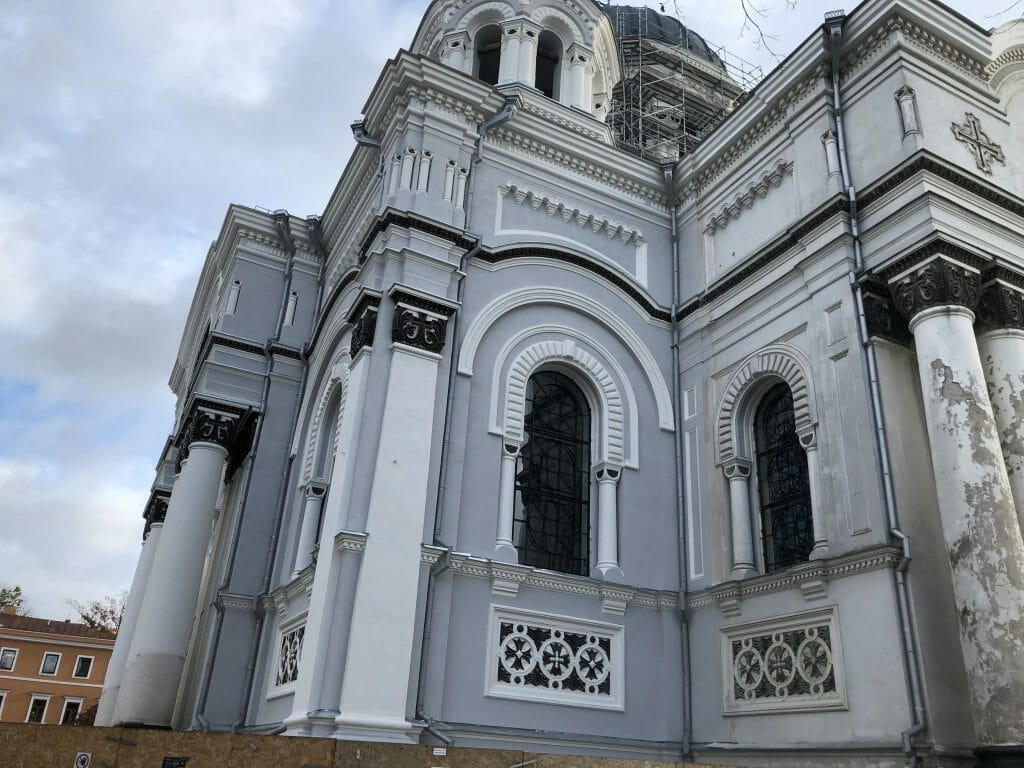 Kauno Soboro rekonstrukcija (Nepriklausomybės a. 14) - House of worship - construction photos