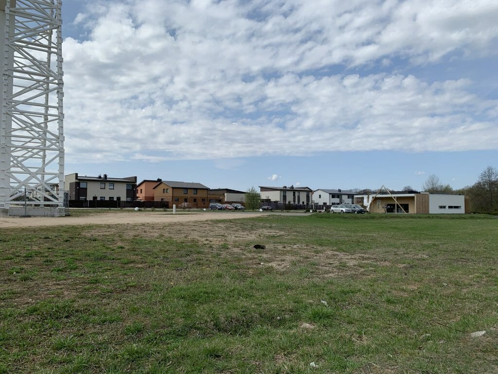 Kauno šv. Jono Pauliaus II bažnyčia (Baltų pr. 44B) - Cultural center - construction photos