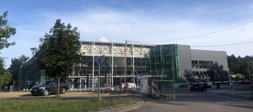 Tokvila centras Savanorių pr. 274 (Savanorių pr. 274) - Autosalons / Auto apkalpošanas centrs - būvdarbu attēli