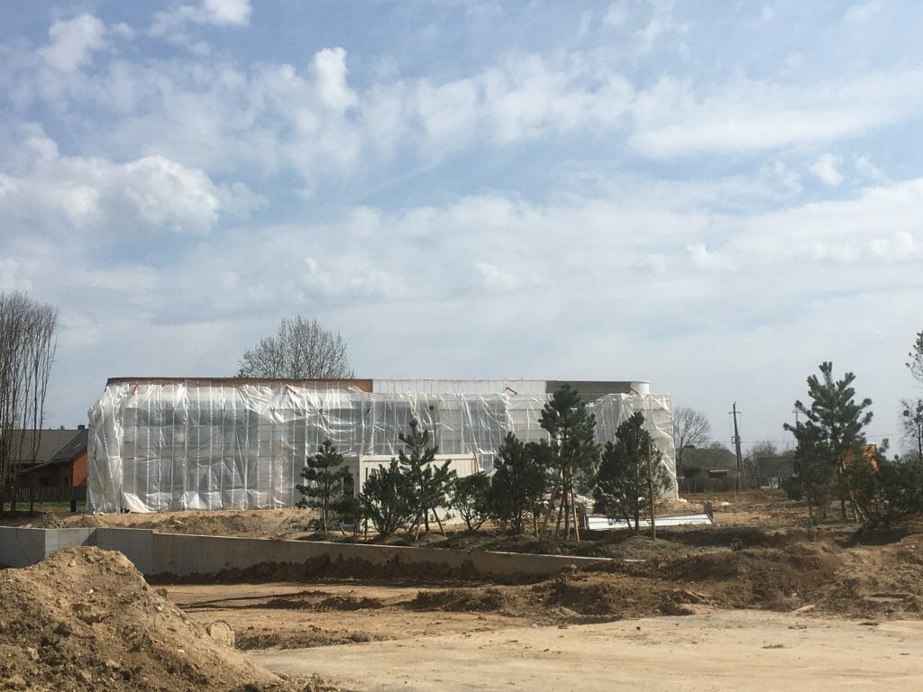 NOA namai (Perkūno al., Pūgos al., Kaitros al., Vandenio al.) - Private house community - construction photos