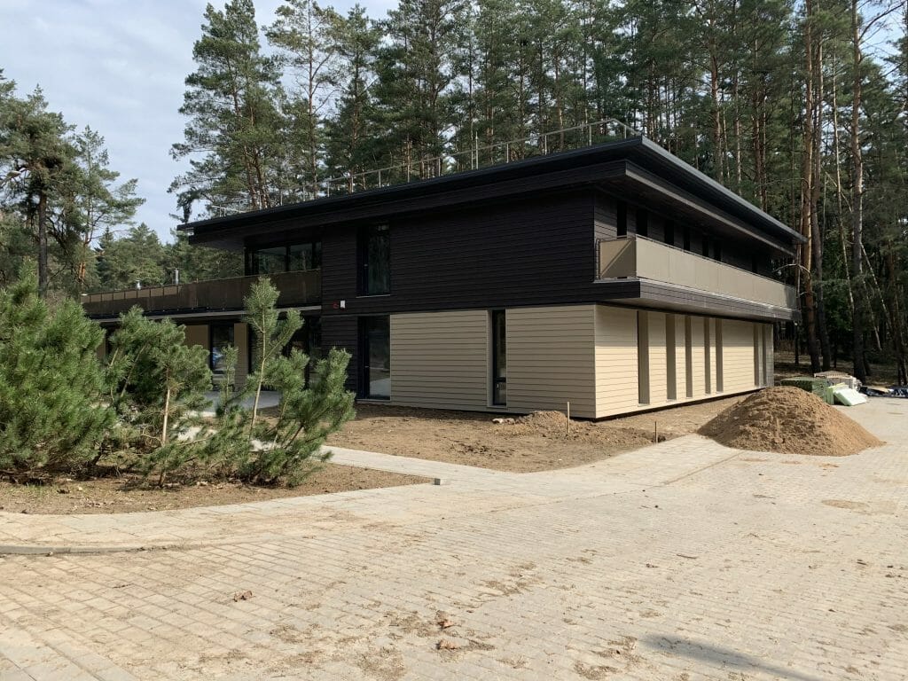 Garo fabrikas Pušyno kel. 25 (Pušyno kel. 25) - Viesnīca - būvdarbu attēli