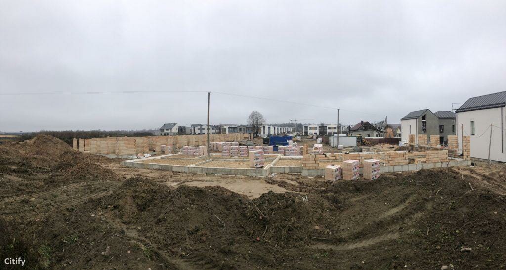 Vanilla Villa (Ašmenėlės g. 100) - Multi apartment - construction photos