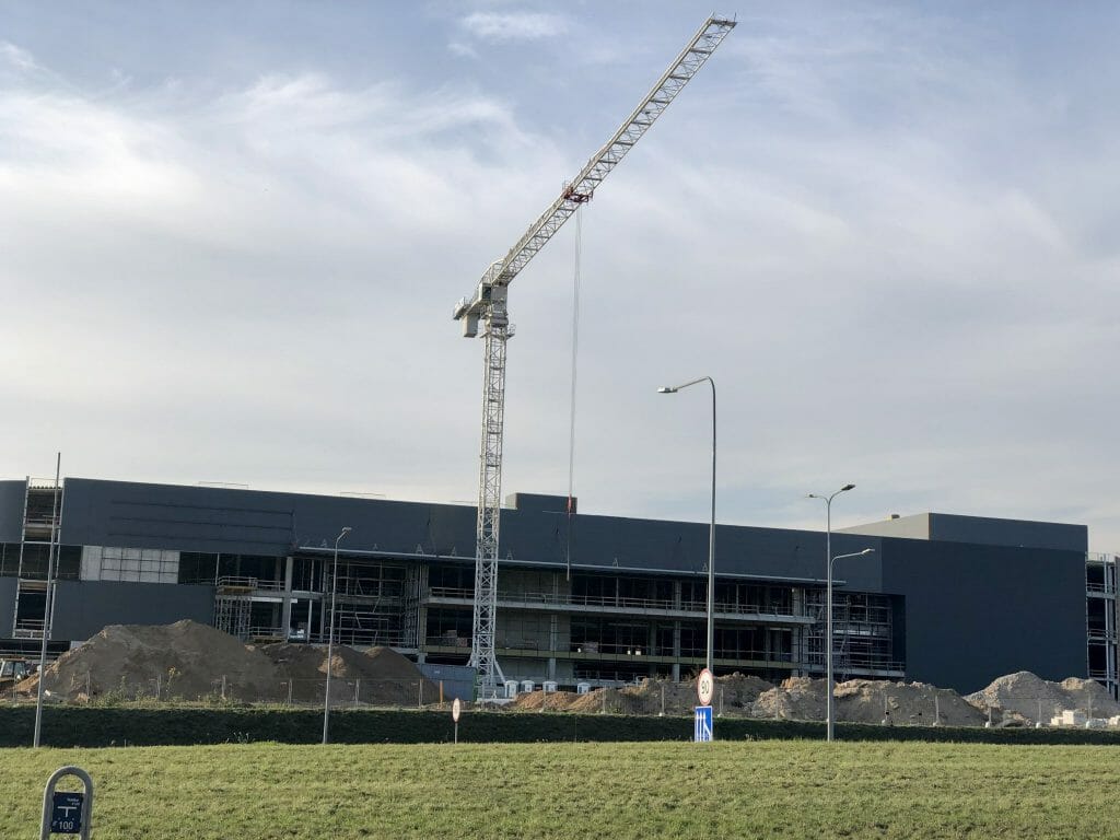 Automobilių stovėjimo aikštelė Pociūno g. (Vytauto Pociūno g. 2A) - Parking facility - construction photos