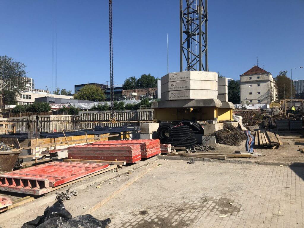 AMPÉRA (Rinktinės g. 2) - Daudzdzīvokļu nams, Biroju centrs - būvdarbu attēli