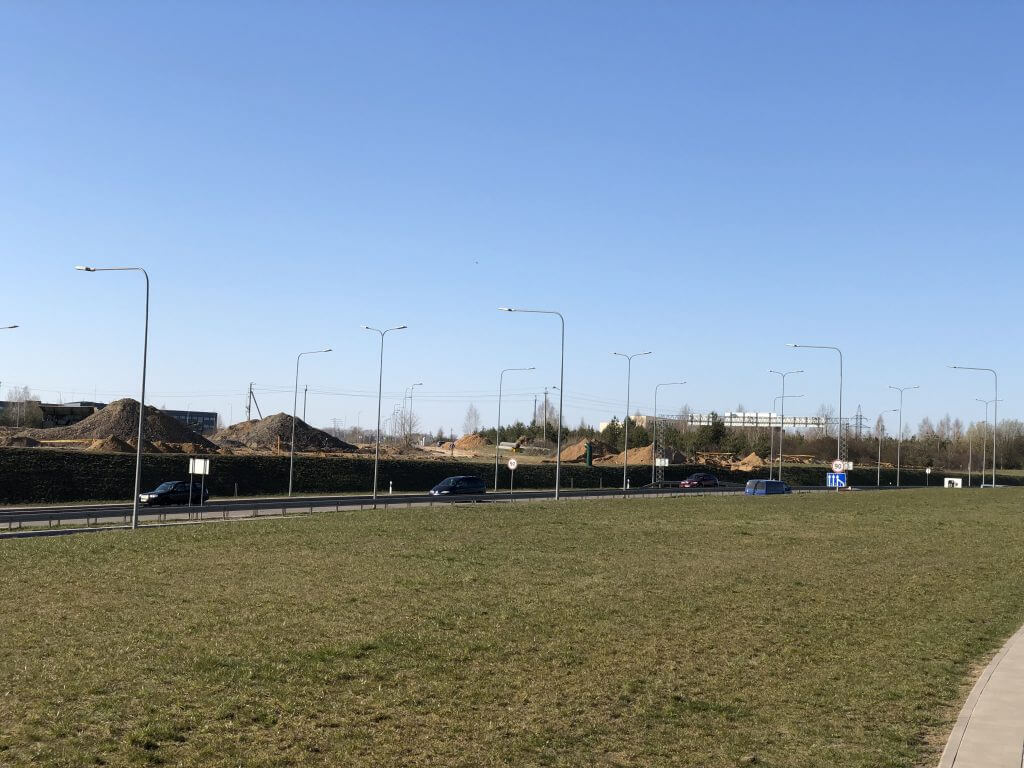 Vilnius OUTLET (Vytauto Pociūno g. 8) - Shopping center - construction photos