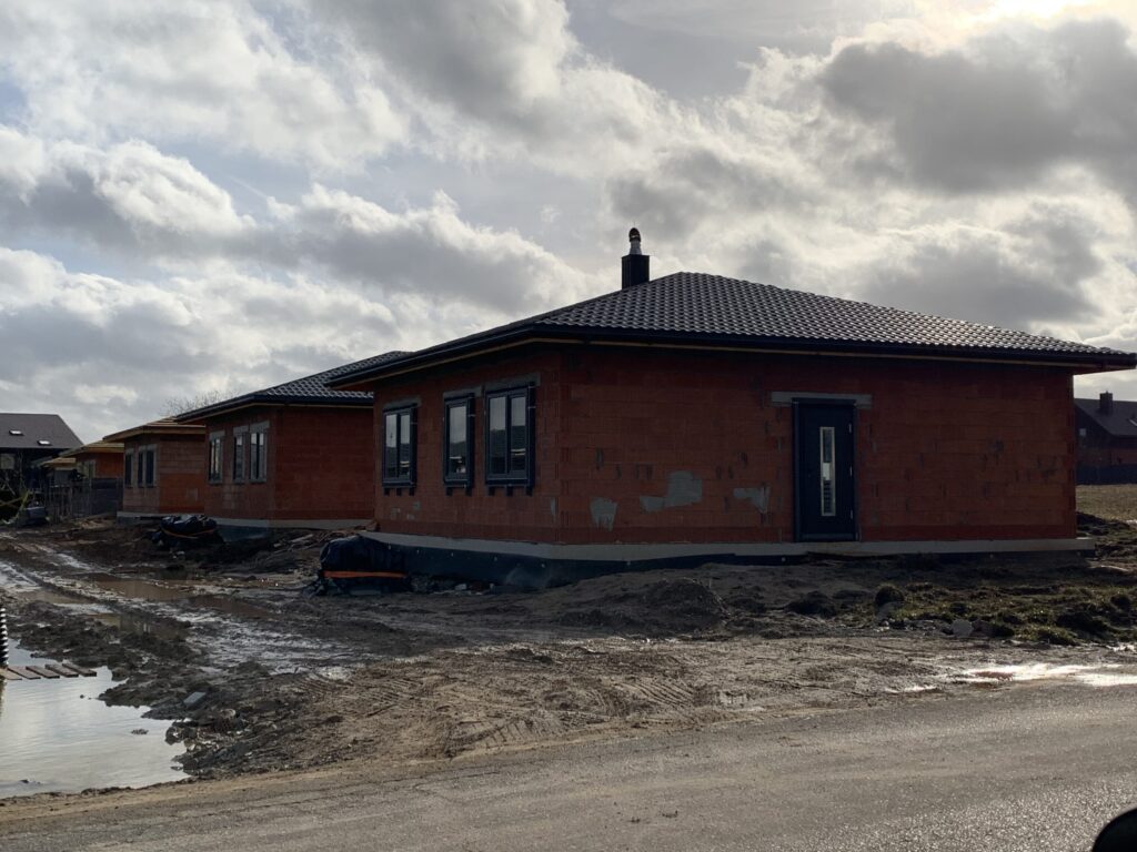 M. ir P. Šalčių g. 71 (M. ir P. Šalčių g. 71) - Private house community - construction photos