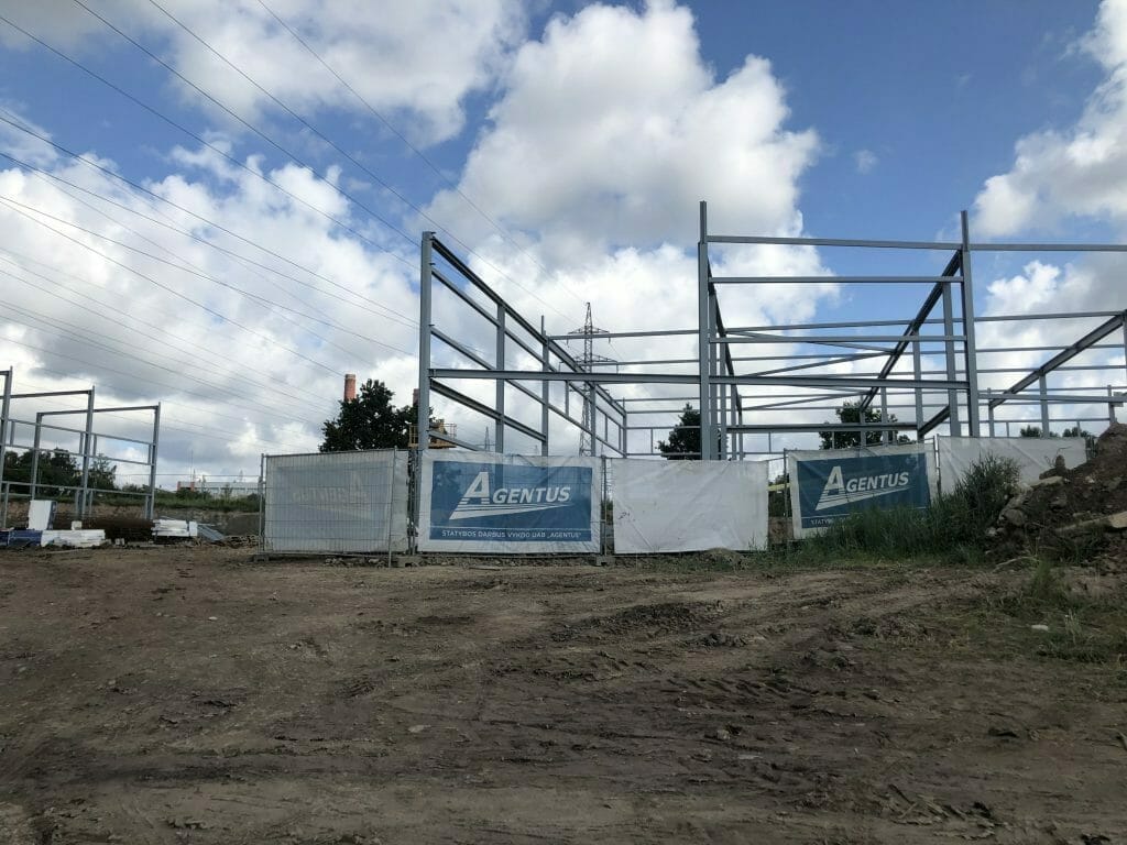 Elektrėnų g. 27 (Elektrėnų g. 27) - Sandėlys / Platinimo centras - statybų nuotraukos