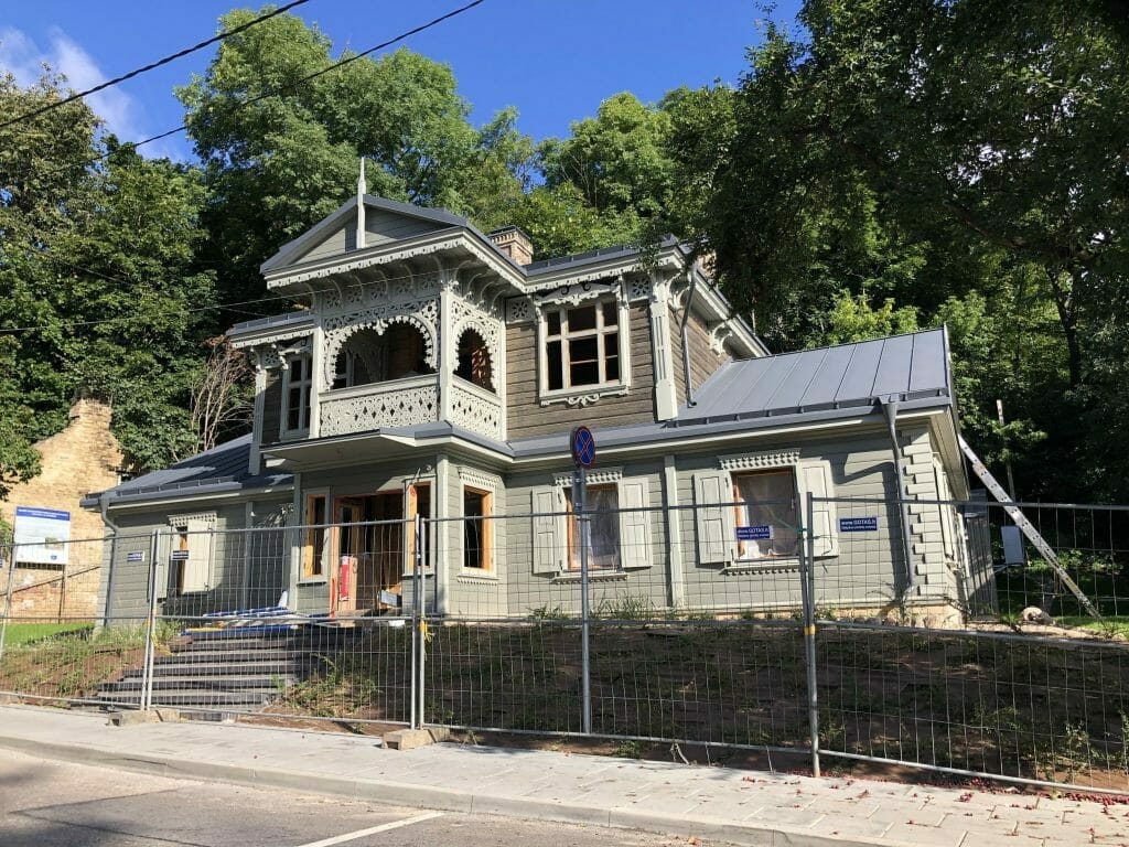 Medinės architektūros muziejus (Polocko g. 52) - Museum - construction photos