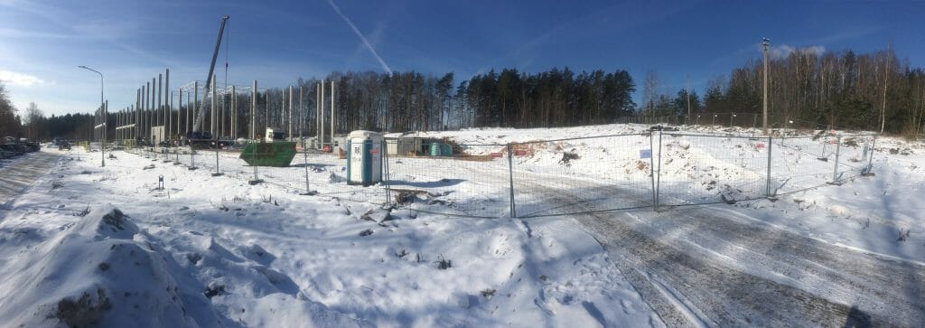Reisswolf sandėlis 1 etapas (Motorų g. 11) - Warehouse / Distribution center - construction photos