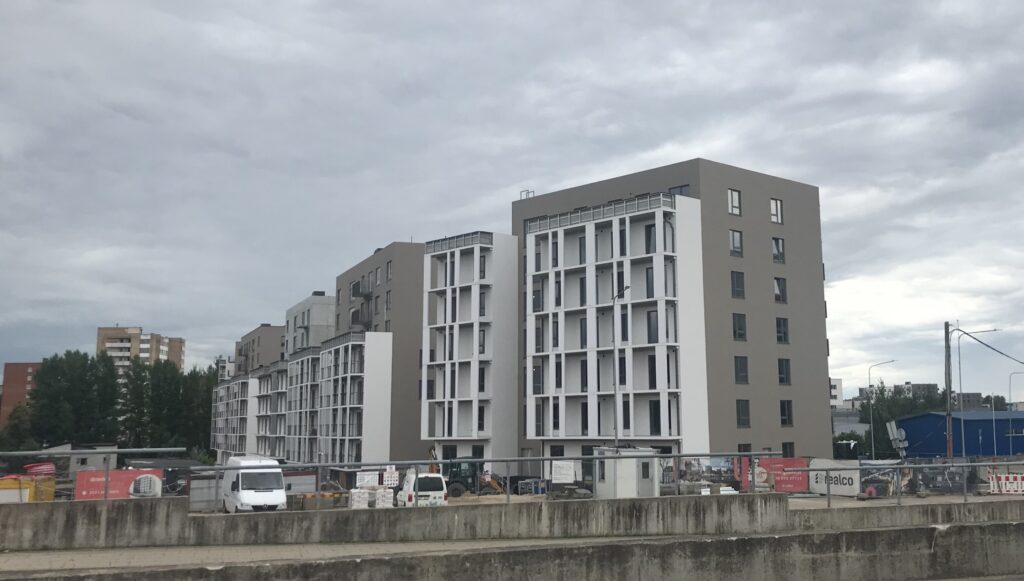 Go Life (Vito Gerulaičio g. 4, Ozo g. 6B) - Daugiabutis - statybų nuotraukos