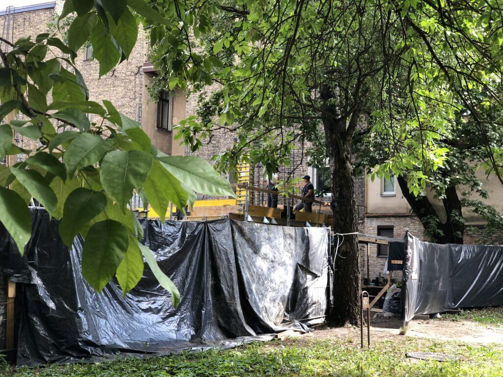 Pylimo g. 12 (Pylimo g. 12) - Row housing - construction photos