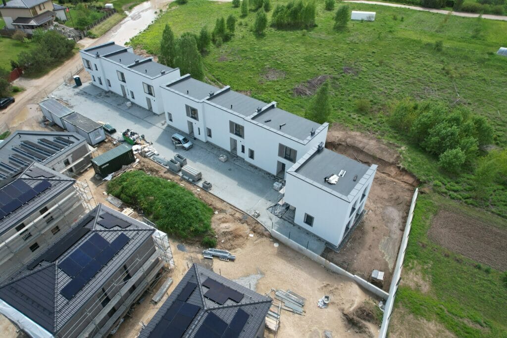 Šventeliškių g. 18 (Šventeliškių g. 18) - Row housing - construction photos