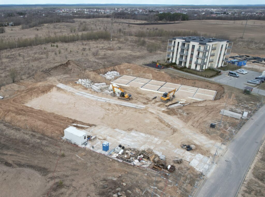 Elzė 2 etapas (Duburio g. 6) - Multi apartment - construction photos