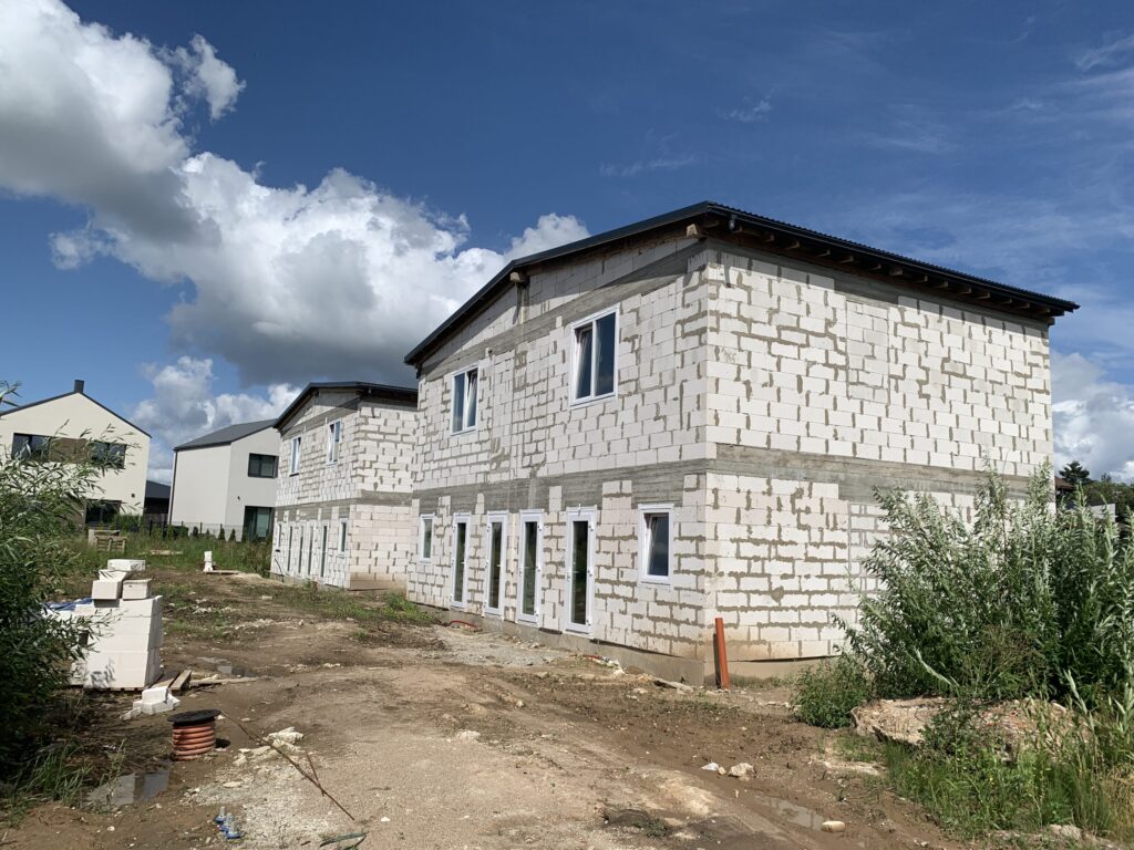 J. Puzino g. 8 (J. Puzino g. 8) - Row housing - construction photos