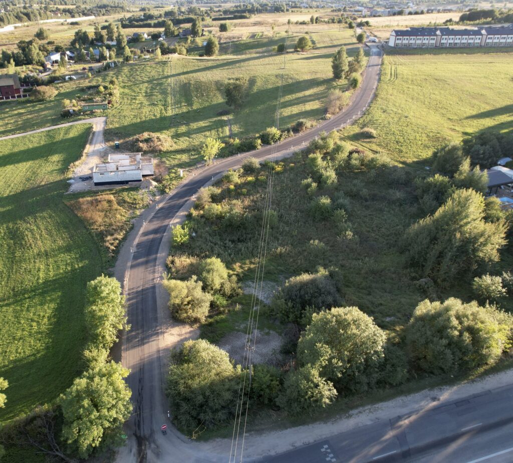 Privažiavimo kelias nuo Juodojo kel. iki Juodasis kel. 79N (Juodasis kel.) - Road - construction photos