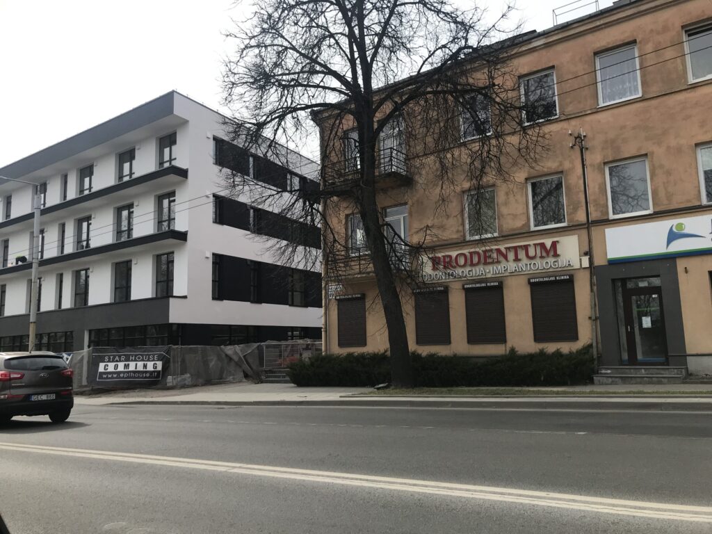 Star House (Kalvarijų g. 126A) - Multi apartment - construction photos