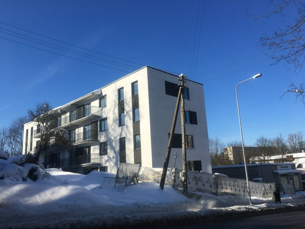 Pa Nauja (Panevėžio g. 23) - Multi apartment - construction photos