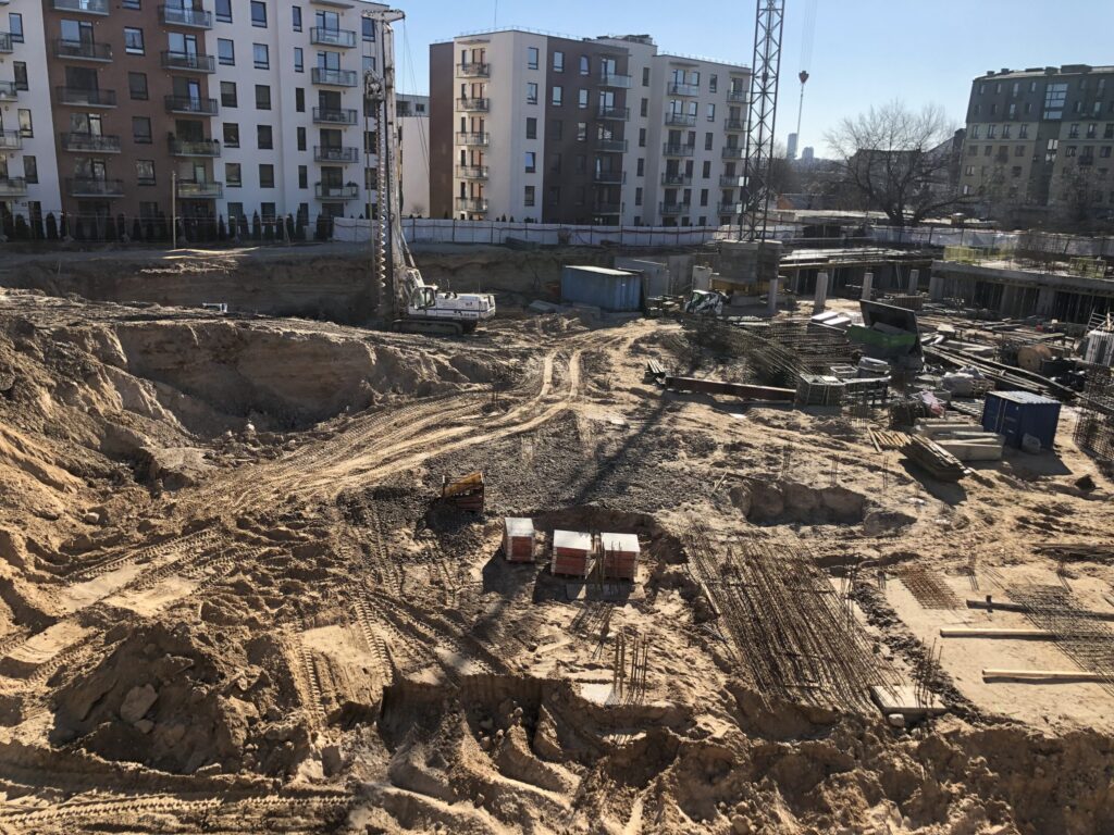 Žvėryno City (Paribio g. 12) - Multi apartment - construction photos