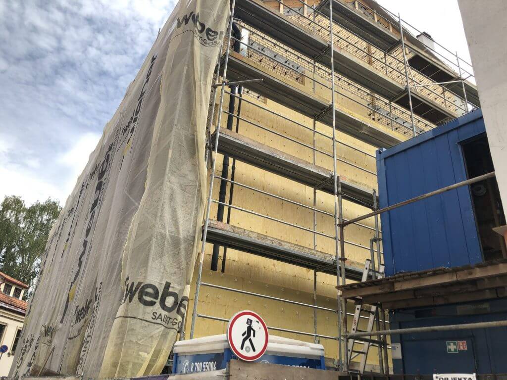 Šv. Mikalojaus g. 9 (Šv. Mikalojaus g. 9) - Hotel - construction photos