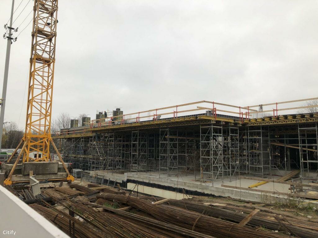 M-LAB (Studentų g. 63A) - Higher education - construction photos
