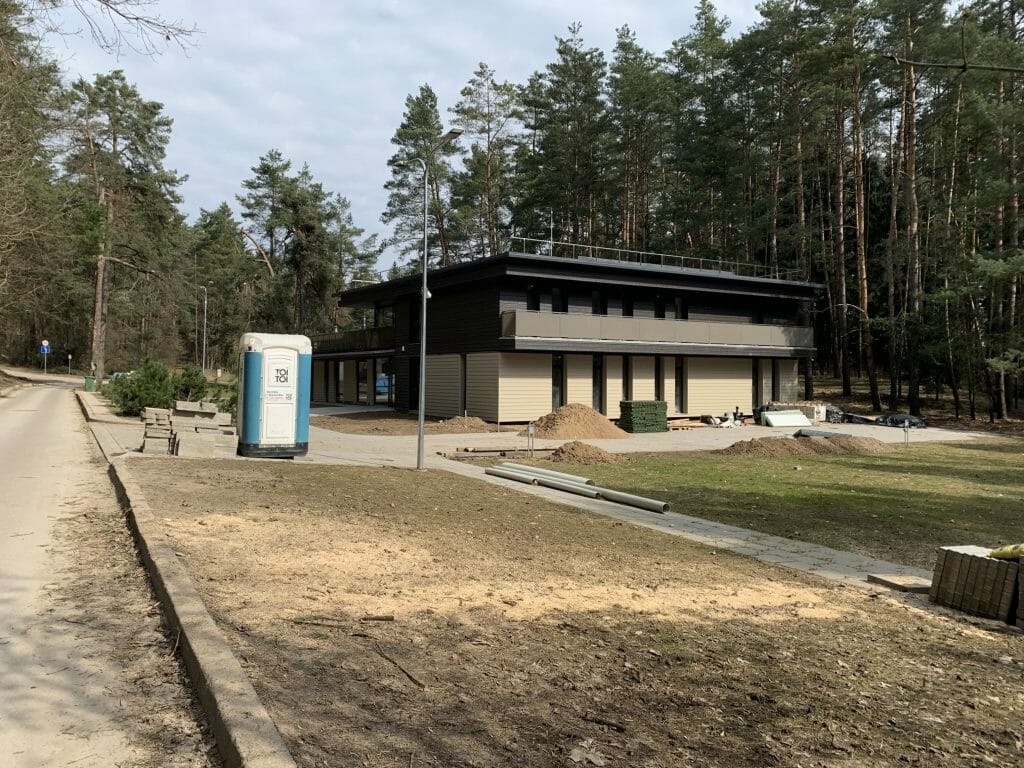 Garo fabrikas Pušyno kel. 25 (Pušyno kel. 25) - Viesnīca - būvdarbu attēli