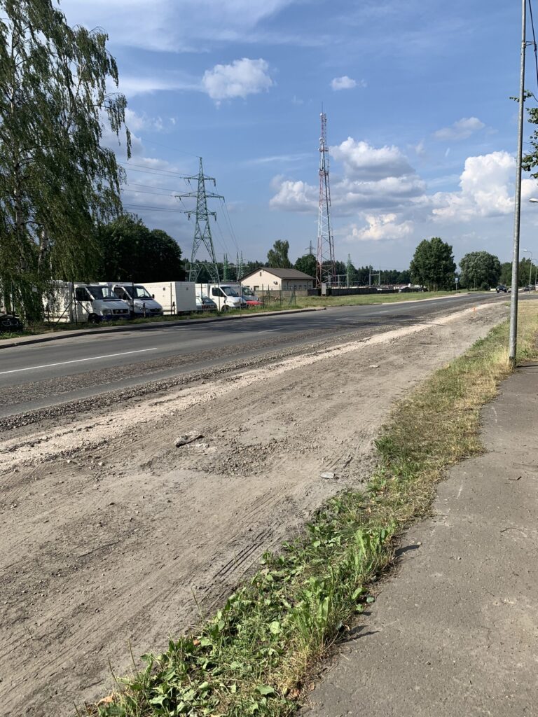 Velosipēdu ceļš Imanta - Daugavgrīva (Kleistu iela, Mazā Kleistu iela, Lielā iela, Flotes iela, Lēpju iela) - Bike path - construction photos