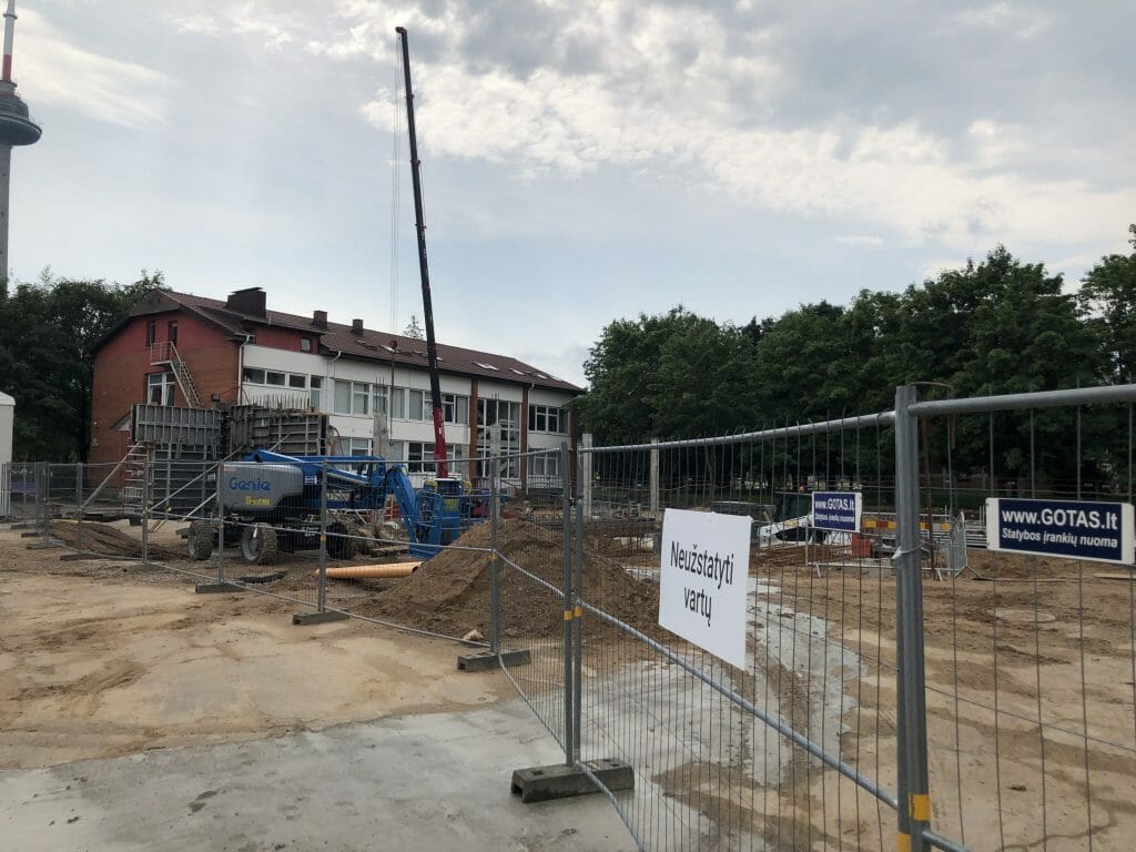 Priešgaisrinis depas (Rolando Jankausko g. 2) - Administrative - construction photos