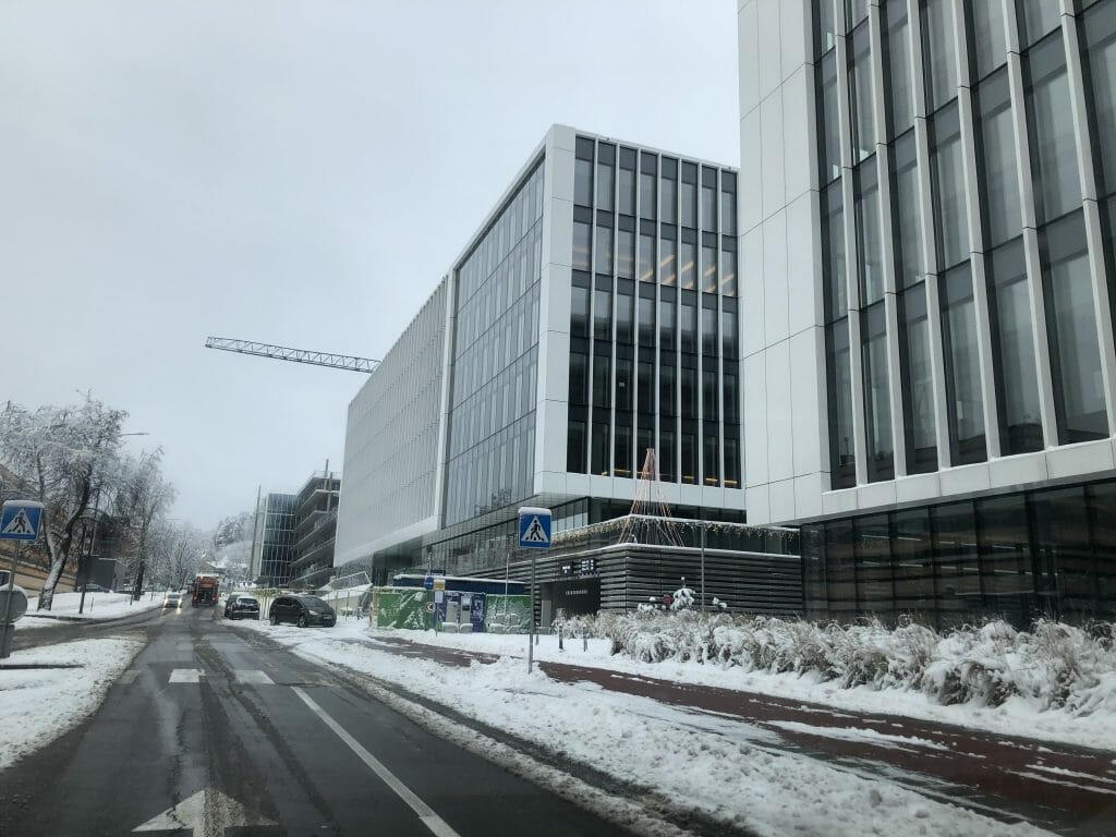 Saltoniškių 7 (S7) 4 etapas (Saltoniškių g. 7C) - Office center - construction photos