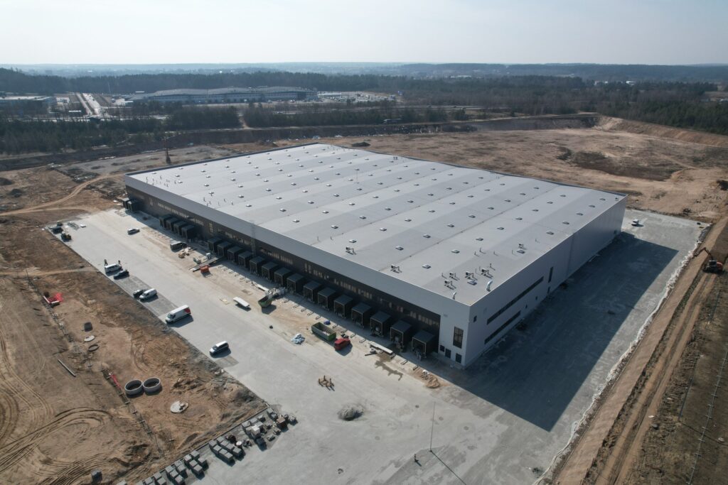 J55 logistikos centras 2 etapas (Jočionių g. 55) - Warehouse / Distribution center - construction photos