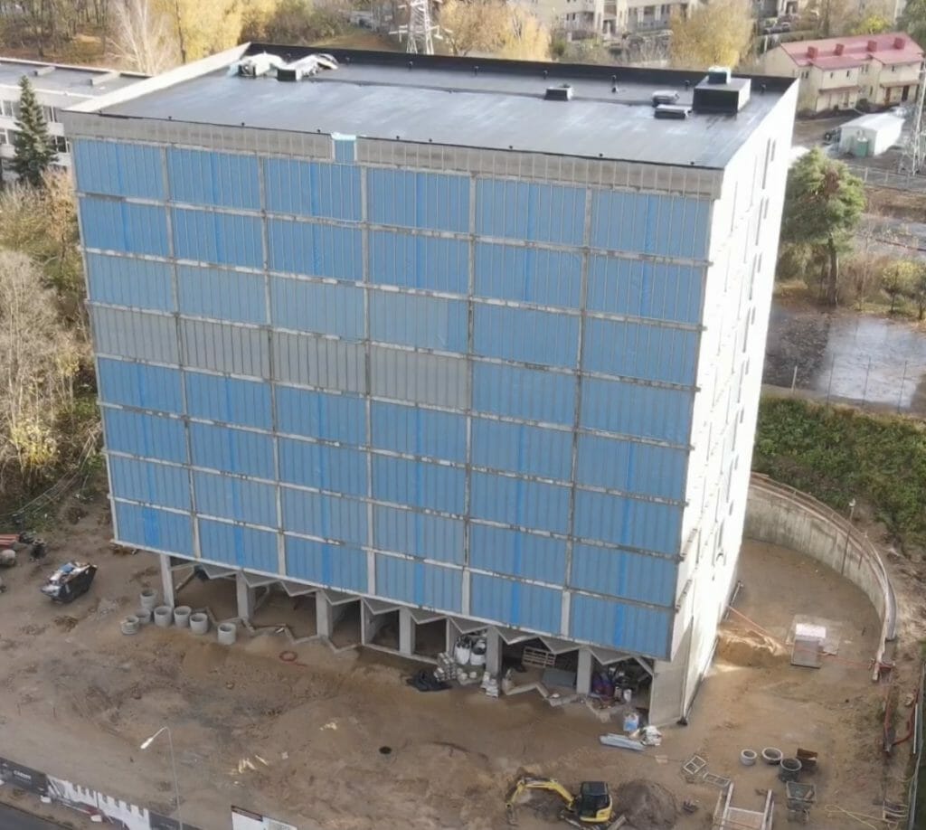 Centrinio archyvo priestatas (O. Milašiaus g. 23) - Administrative - construction photos