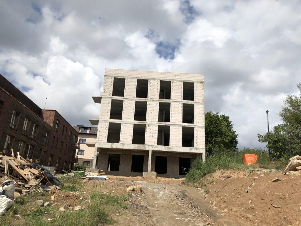Kaminkelio namai (Kaminkelio g. 24) - Multi apartment - construction photos