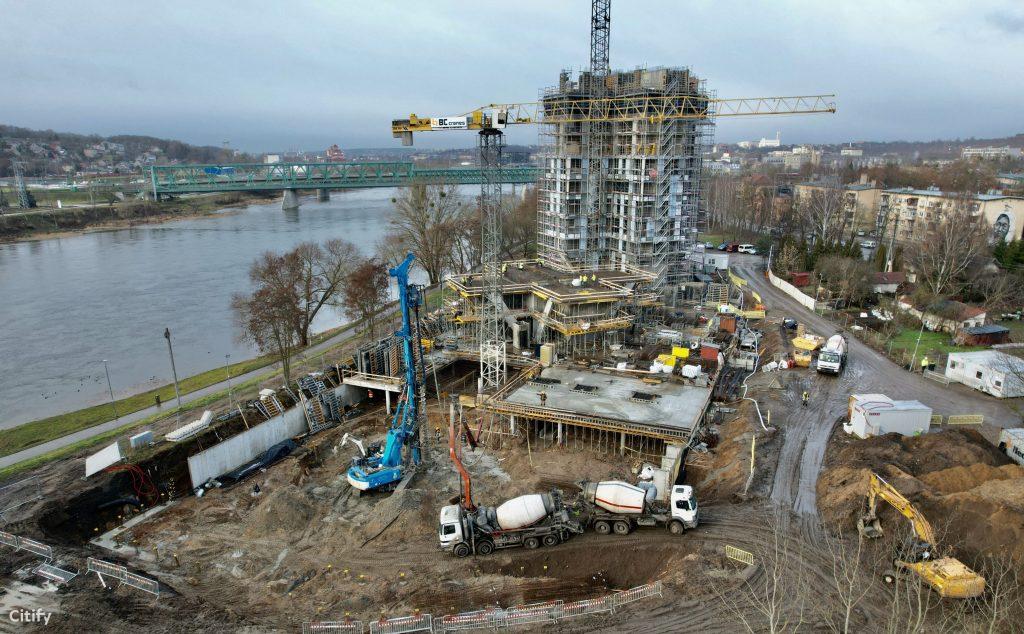 Kaunorama 1 etapas (A ir B namas) (A. Juozapavičiaus pr. 139A) - Multi apartment - construction photos