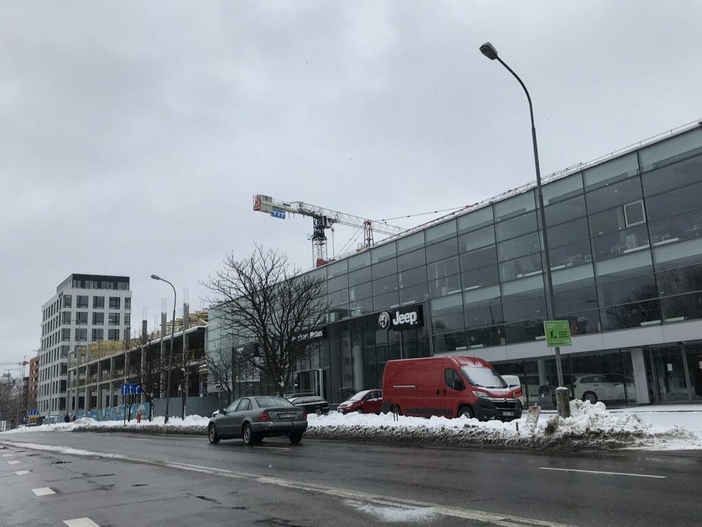 Žalgirio 112 (Žalgirio g. 112) - Biroju centrs - būvdarbu attēli