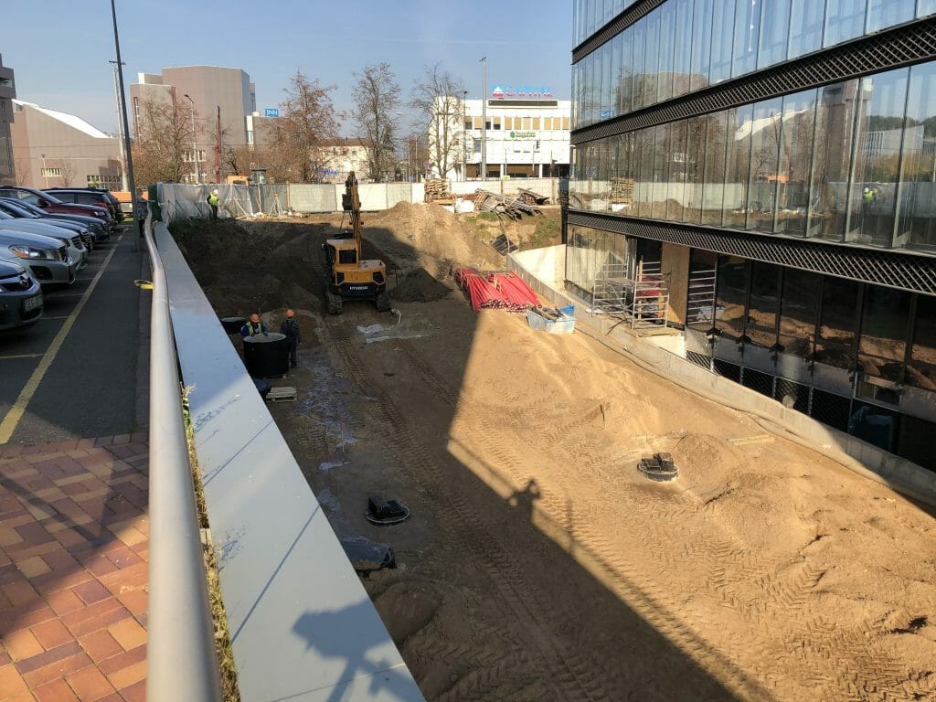 Algimanto Nasvyčio g. (Upės g.) - Street - construction photos