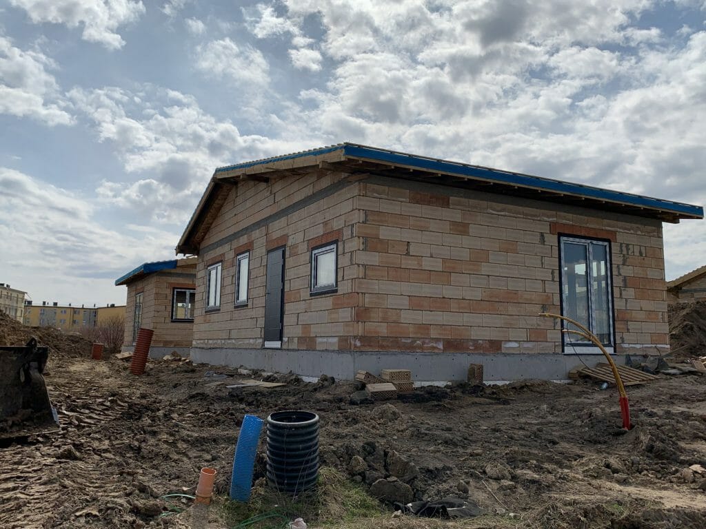 Giraitės terasos (Gervuogių g. 1, 2, 3, 5, 6, 7, 8, 9, 12 - 52 , Mėlynių g. 1, 1A, 2, 2A, 3, 3A, 4, 4A, 5, 5A - 26, 26A) - Private house community - construction photos