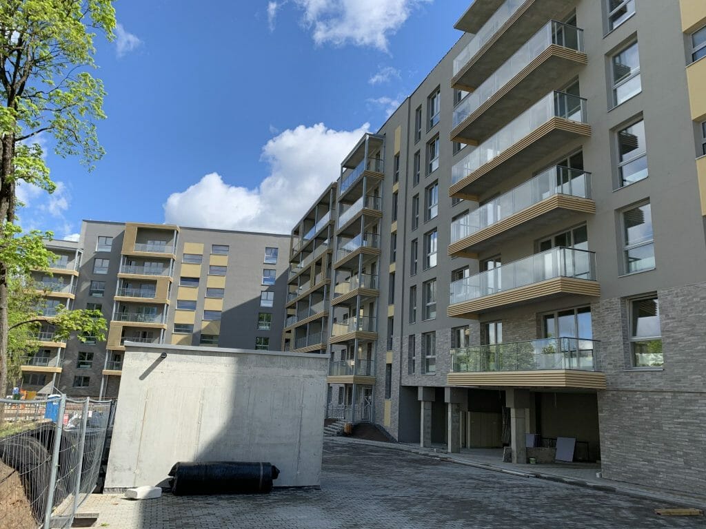 Sapiegų 19 (L. Sapiegos g. 19) - Multi apartment - construction photos