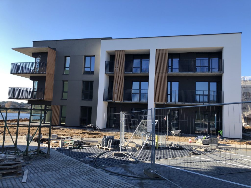 Gilužio rivjera 5 etapas (Gilužio g. 47, 55, 63) - Multi apartment - construction photos