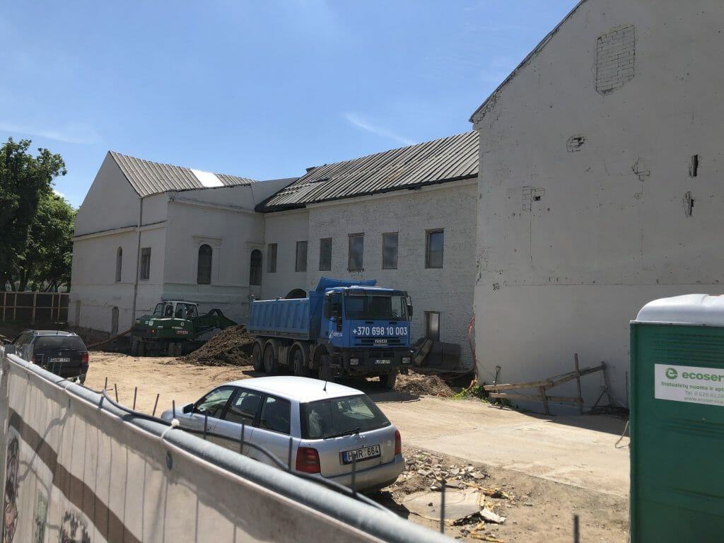 Viešbutis Gimnazijos g. 2, 4, Šv. Gertrūdos g. 17 (Gimnazijos g. 2, 4, Šv. Gertrūdos g. 17) - Hotel - construction photos