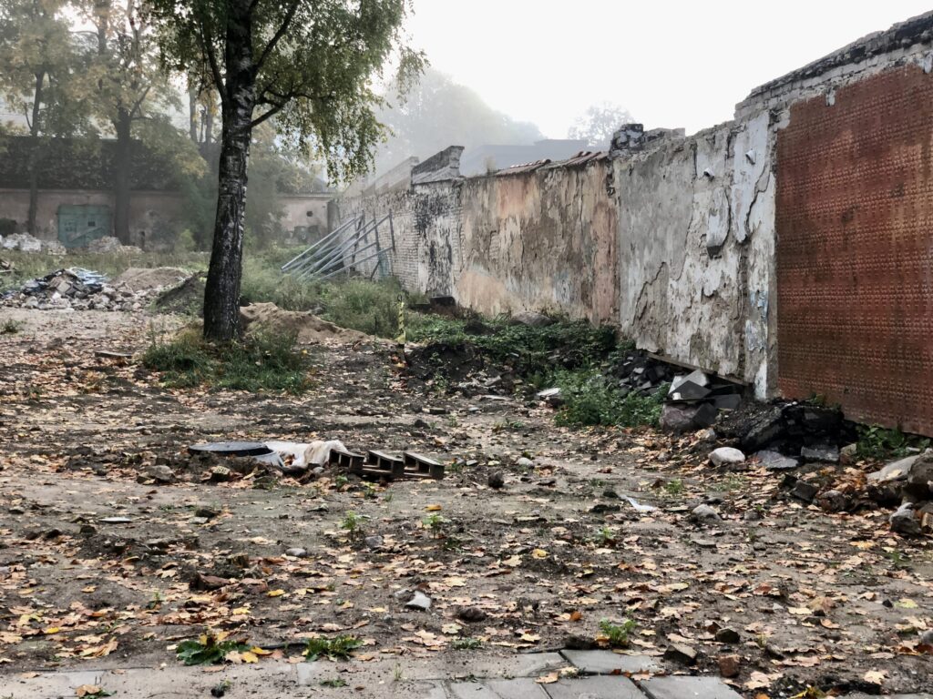 Sapiegų rūmai (L. Sapiegos g. 13) - Cultural center - construction photos