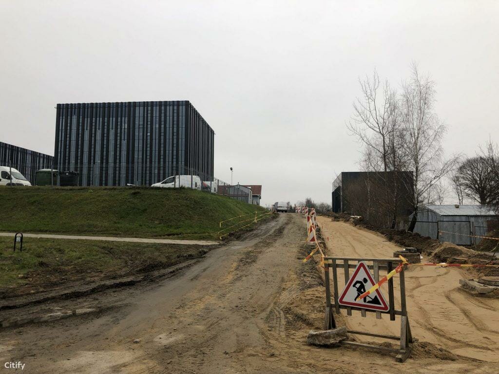 Privažiavimo gatvė nuo Vikingų g. (Vikingų g.) - Street - construction photos