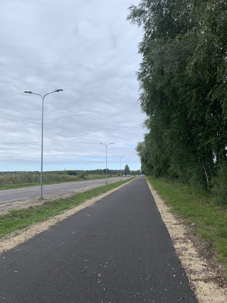 Velosipēdu ceļš Imanta - Daugavgrīva (Kleistu iela, Mazā Kleistu iela, Lielā iela, Flotes iela, Lēpju iela) - Bike path - construction photos